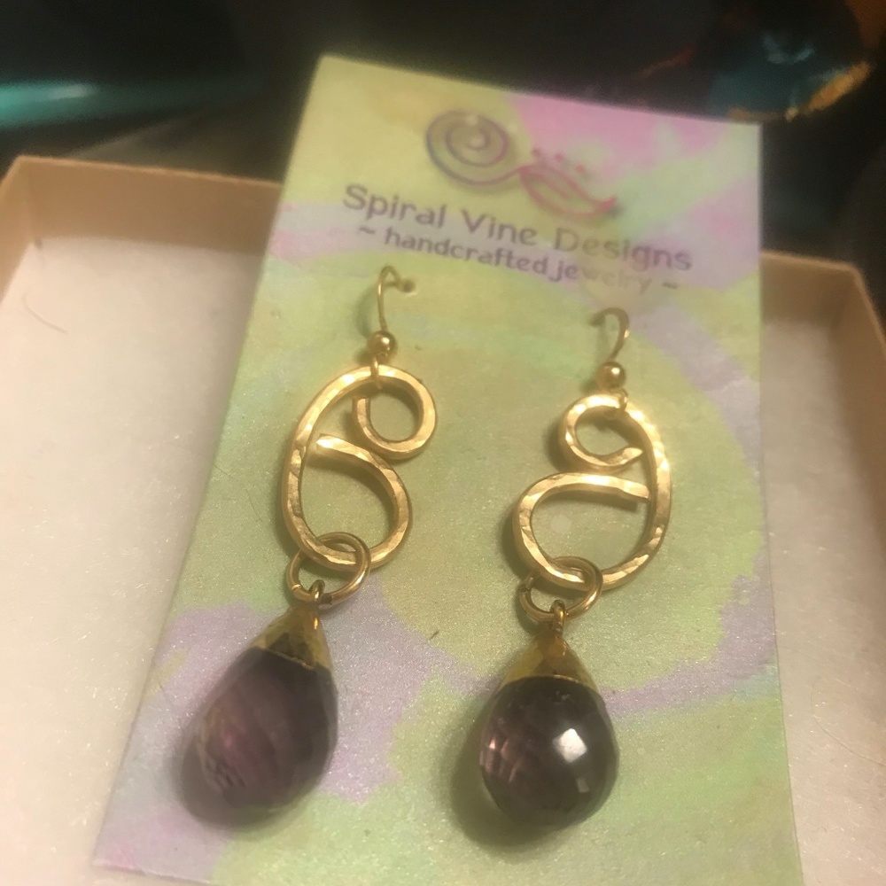 Spiral Vine Earrings